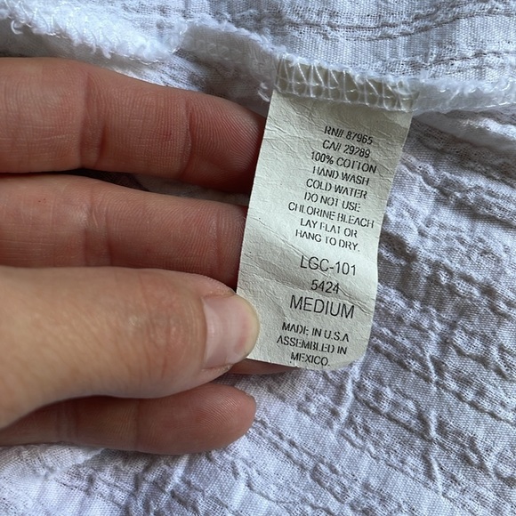 Elan Elegant White Lace Trim Swim Cover - Picture 11 of 12